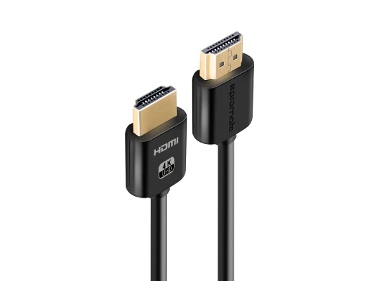 Promate ProLink4K2-500 HDMI Cable 5M, Universal Ultra High-Speed 4K UHD Resolution HDMI Cable with 3D Video and Ethernet Support for Laptops